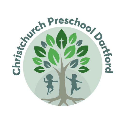 A logo of Christchurch Preschool Dartford